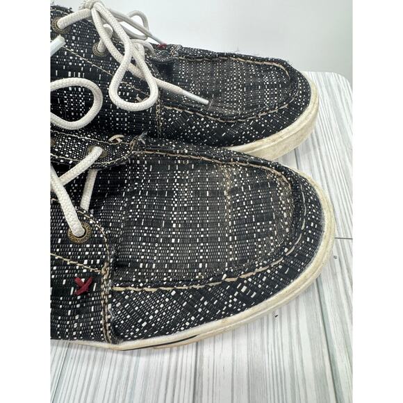 Twisted X Men’s Kicks MCA0033 Size 9.5M Dark Gray Textile Lace-Up Casual Shoes - Picture 7 of 11